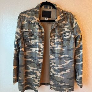 True Religion camo jacket
